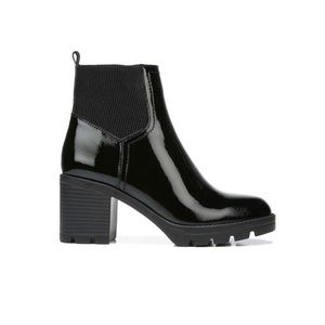 Naturalizer VERNEY 2 Black Patent Boot, Size 8M